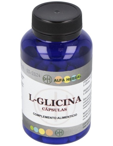 Alfa Herbal L-Glicina 500Mg 100Caps