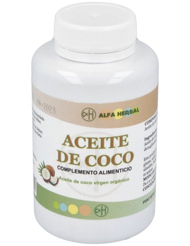 Alfa Herbal Aceite De Coco 120Caps