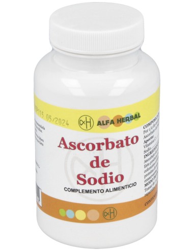 Alfa Herbal Ascorbato Sodico Polvo 250G