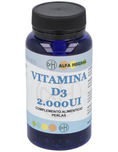 Alfa Herbal Vitamina D3 2000Ui 100Caps