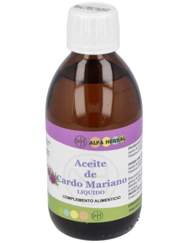 Alfa Herbal Aceite De Cardo Mariano 250Ml