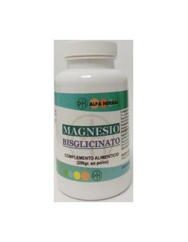 Alfa Herbal Magnesio Bisglicinato Polvo 200G