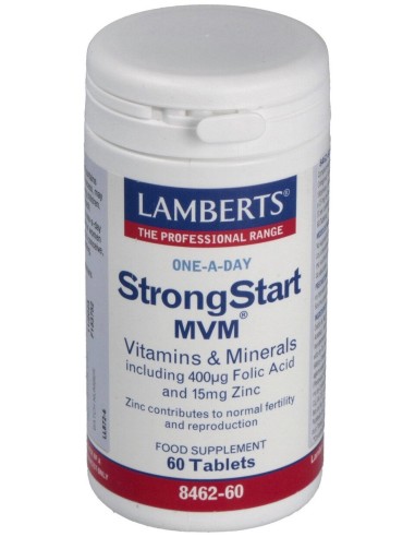 Lamberts Strongstart Mvm Multivitamínico Prenatal 60Comp
