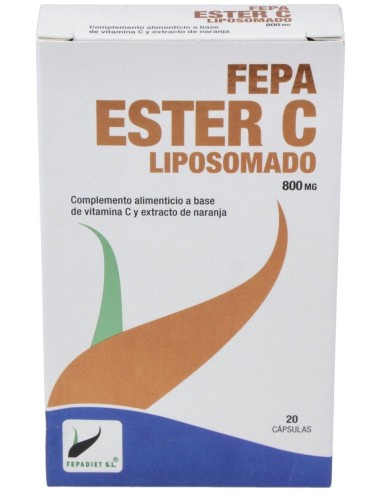 Fepadiet Fepa-Ester C Liposomado 800Mg 20Caps