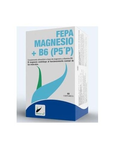 Fepa-Magnesio + B6 60Comp.