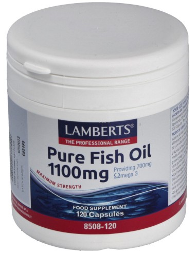 Aceite De Pescado Puro-Omega 3 Alta Pot. 120Perlas