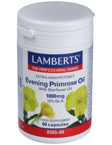 Lamberts Aceite Primula Extra Alta Potencia Con Borraja 1000Mg 9