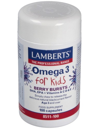 Omega 3 For Kids 100Cap.