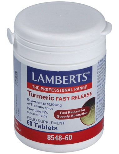 Lamberts Cúrcuma De Liberación Rápida 60 Tabs