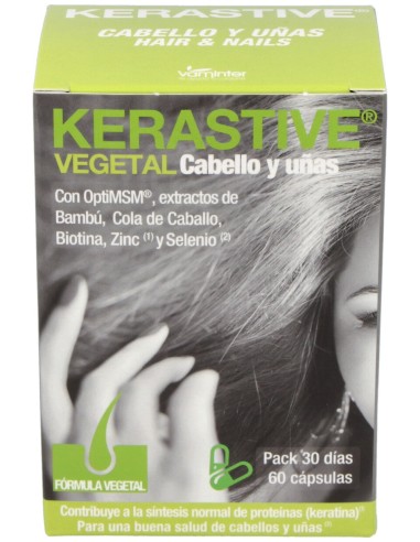 Kerastive Cabello Uñas Formula Vegetal 60Cap.