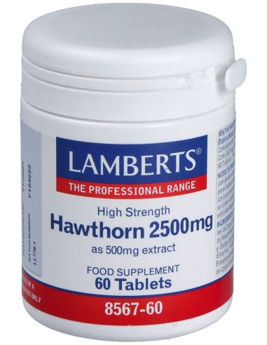 Lamberts Espino Blanco 2500Mg 60 Comprimidos