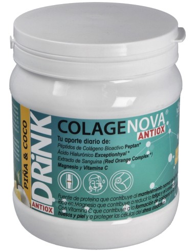 Colagenova Antiox Drink Piña-Coco 420Gr.