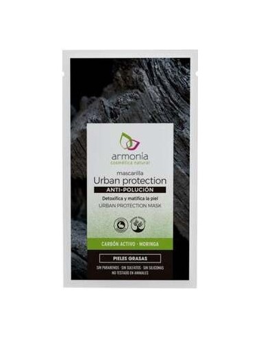 Armonía Urban Protection Facial Mask Anti Polucion 12 Sobres