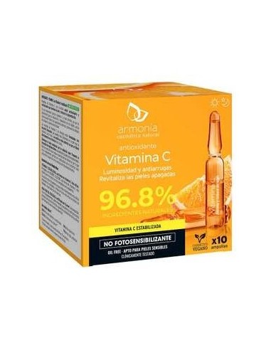 Armonia Vitamina C Antioxidante 10 Ampollas