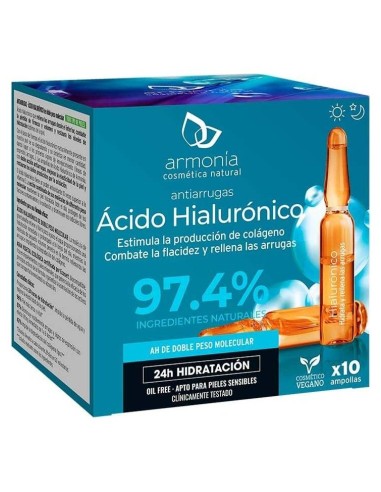 Armonia Acido Hialuronico Antiarrugas 10 Ampollas