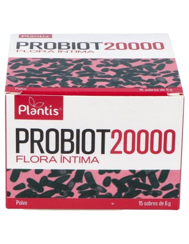 Plantis Probiot 20000 F.Intima 15 Sobres 6G