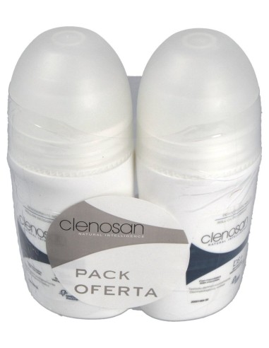 Clenosan Pack Desodorante Sin Alcohol 2X75Ml