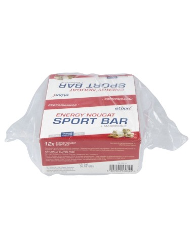 Etixx Energy Sport Barritas Turron 12Uds.