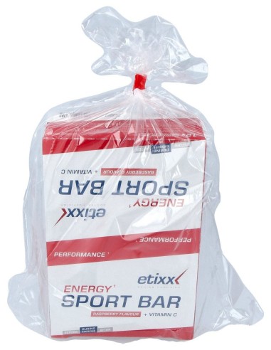 Etixx Energy Sport Barritas Frutos Rojos 12Uds.