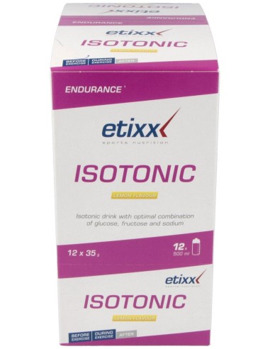 Etixx Isotonic Powder Limon 12Sbrs.