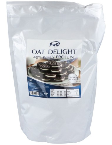 Oat Delight 40% Whey Protein Cookies - Cream 1,5Kg