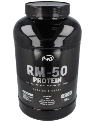 Pwd Rm 50 Protein Cookies Cream 2000G
