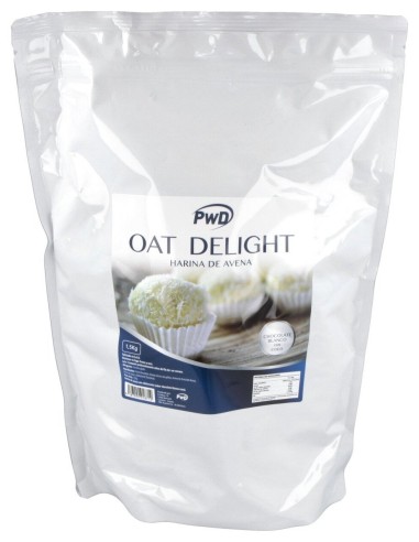 Oat Delight Chocolate Blanco Con Coco 1,5Kg.