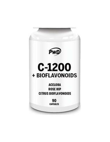 Pwd C-1200 + Bioflavonoides 90Caps