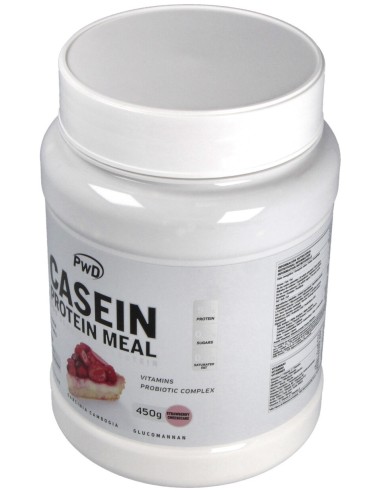 Casein Protein Meal Tarta De Queso Con Fresa 450Gr