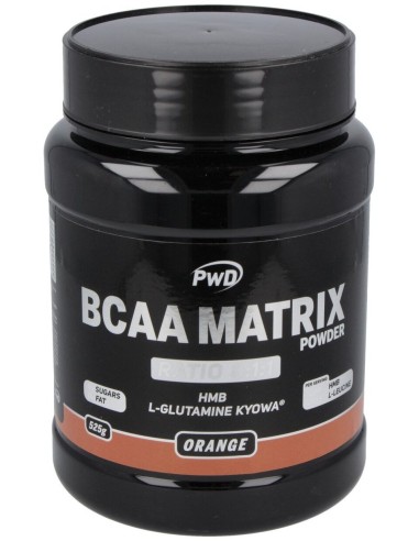 Pwd Bcaa Matrix Sabor Naranja 525G