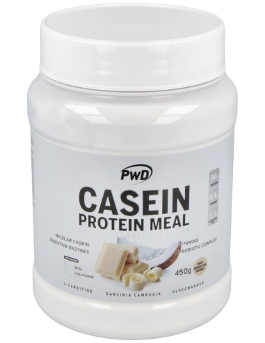 Pwd Casein Protein Meal Chocolate Blanco Y Coco 450G