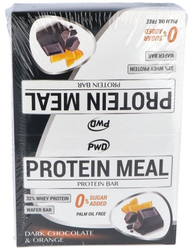 Pwd Nutrition Protein Meal Dark Chocolate Orange 12X35G