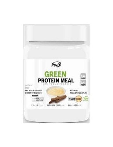 Pwd Green Protein Meal Creme Brule Cinnamon 450G