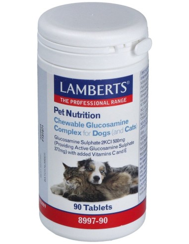 Pet Nutrition Glucosamina Perro Gato 90Comp.Mast