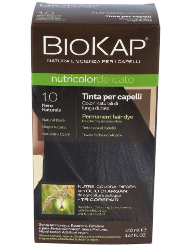 Tinte Natural Black 140Ml Negro 1.0 Delicato