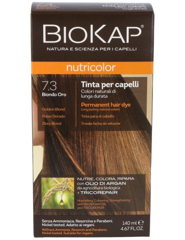 Tinte Golden Blond Dye 140Ml. Rubio Dorado ·7.3