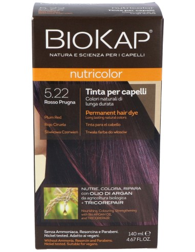 Tinte Plum Red Dye 140Ml. Rojo Ciruela ·5.22