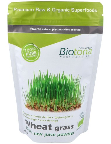 Biotona Wheat Grass Raw Superfood Bio 200G