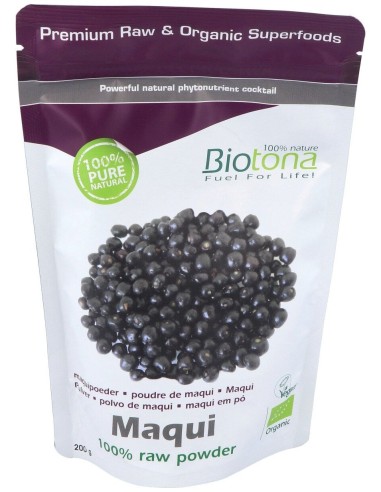 Biotona Maqui Raw Powder Superfood Bio 200G
