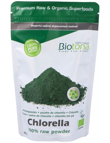 Biotona Chlorella Raw Powder Superfoods Bio 200G