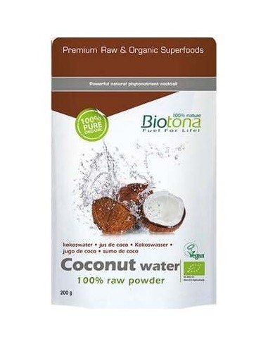 Biotona Coconut Water Raw Powder Bio 200G