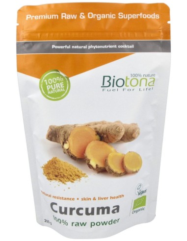 Biotona Curcuma Raw Powder Bio 200G