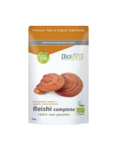 Biotona Reishi Completo Raw Powder Superfoods Bio 150G