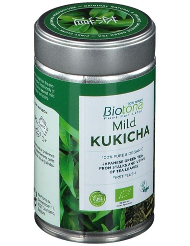 Biotona Mild Kukicha Té Verde Bio Vegan 80G