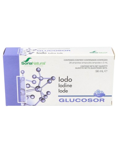 Glucosor Iodo 28 Viales Soria Natural