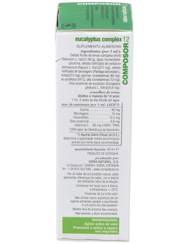 Composor 12 Eucalyptus Complex Xxi 50Ml.