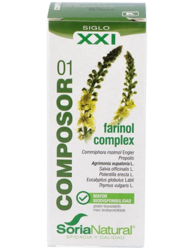 Soria Natural Composor 1 Farinol Complex Xxi