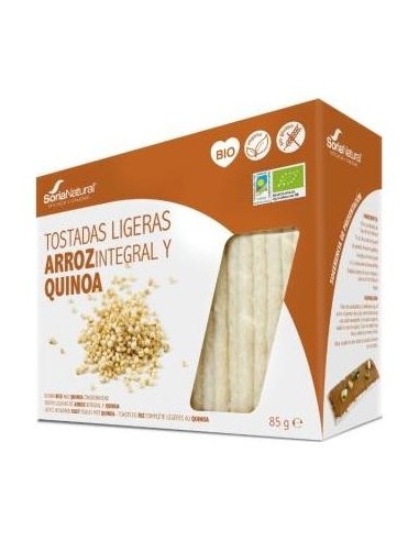 Soria Alimentacion Tostadas Ligeras Arroz Quinoa Bio