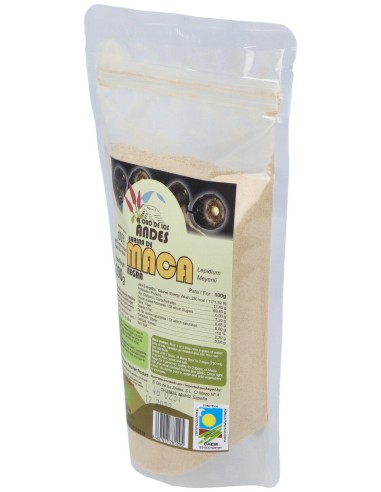 El Oro De Los Andes Harina De Maca Negra 100% 200G