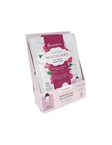 Esential Arôms Tissue Mask Pro Collagen Mascarilla Facial 12Uds